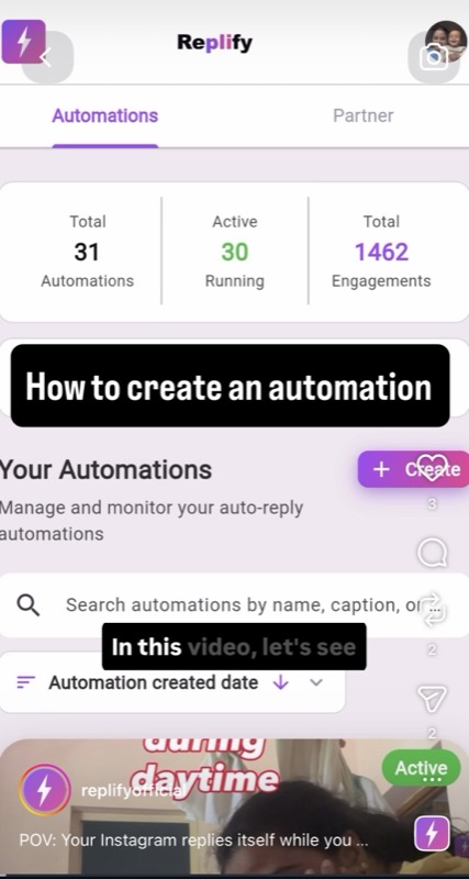Set up an auto-reply automation from scratch
